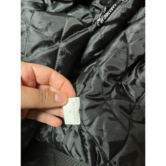 Vintage 2000s BOOT A Bathing Ape Bape Snowboarding Jacket Army Camo 2XL VTG Red - Picture 8 of 10